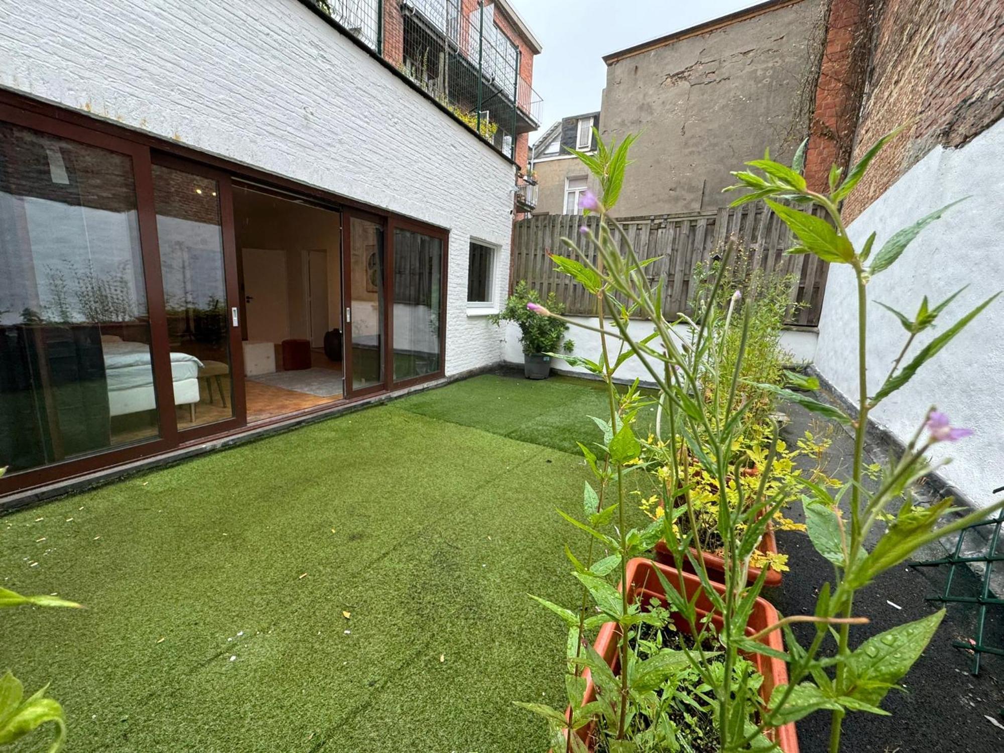 Garden Loft In City Center Meir 1Fl Антверпен Екстер'єр фото