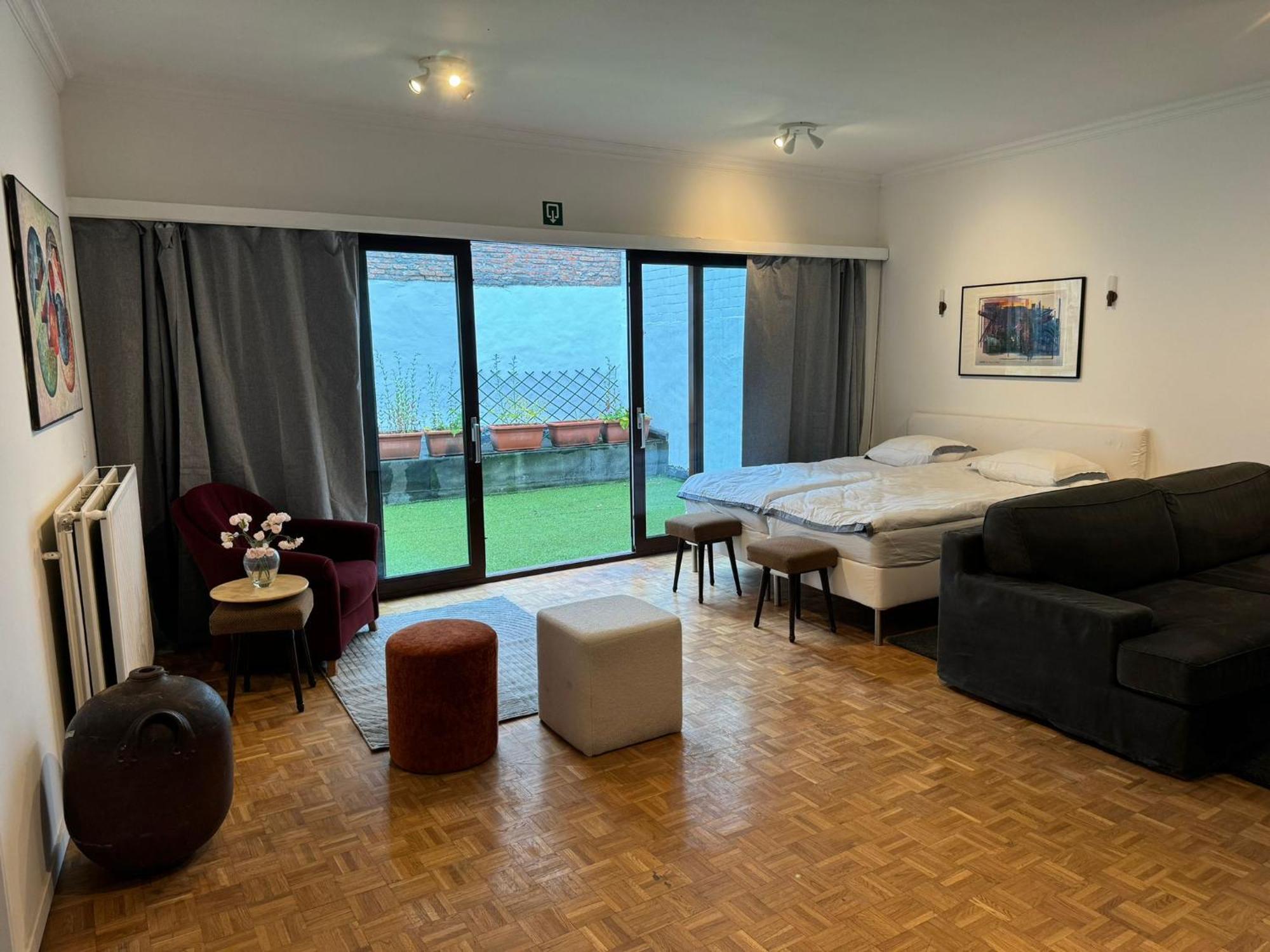 Garden Loft In City Center Meir 1Fl Антверпен Екстер'єр фото